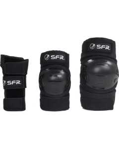 SFR Youth Ramp Triple Pad Set - Black