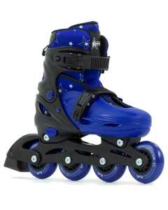 SFR Plasma Adjustable Inline Skates - Black/Blue
