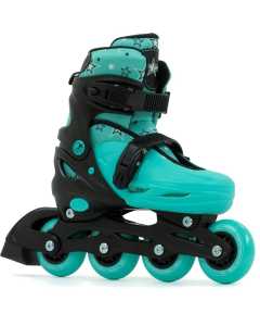 SFR Plasma Adjustable Inline Skates - Black/Green