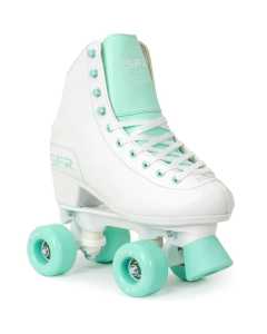 SFR Figure Quad Roller Skates - White/Green