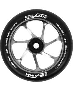 Slamm Team 110mm Scooter Wheel - Black/Silver