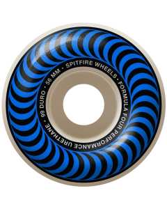 Spitfire Formula Four Classic 99a Skateboard Wheels - Blue 56mm (Pack of 4)