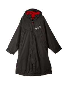 Saltrock Recycled Four Seasons Waterproof Changing Robe - Black/Red