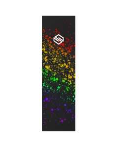 Striker Stunt Scooter Grip Tape - Rainbow Splatter 22" x 6.5"