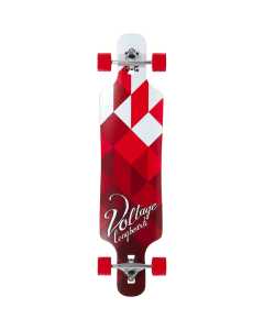 Voltage Drop Through Complete Longboard - White/Red 39"