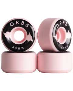 Welcome Orbs Specters Solid Conical 99a Skateboard Wheels - Light Pink 53mm