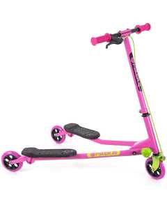 Yvolution Y Fliker A1 Air Scooter - Pink/Green
