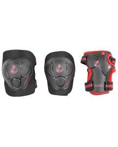 Zycom Child Combo Pad Set - Black/Red