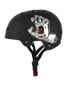 Bullet / Santa Cruz Colab Screaming Hand Graphic Helmet - Black