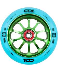 CORE CD1 110mm Scooter Wheel - Blue/Lime
