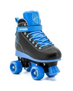Cream Scoop Quad Roller Skates - Vivid (Black/Blue)