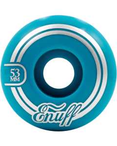 Enuff Refresher II 55D Skateboard Wheels - Blue 53mm