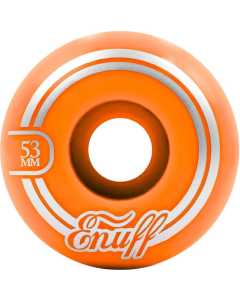Enuff Refresher II 55D Skateboard Wheels - Orange 53mm