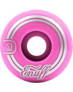 Enuff Refresher II 55D Skateboard Wheels - Pink 53mm