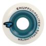 Enuff Corelite White Skateboard Wheels - Blue