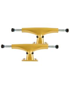 Rampage Rasp Skateboard Trucks - Gold 5''