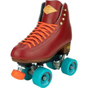 Riedell Crew Quad Roller Skates - Crimson Red