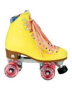 Moxi Beach Bunny Quad Roller Skates - Strawberry Lemonade