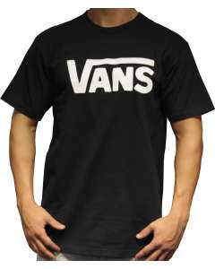 Vans Classic T Shirt - Black/White