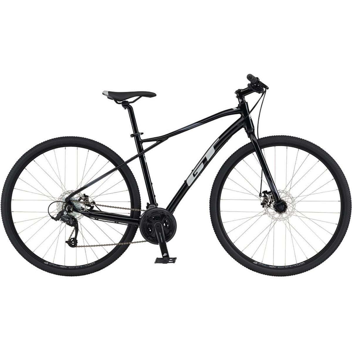 GT Transeo Sport Hybrid Bike Black M (Medium) SkateHut