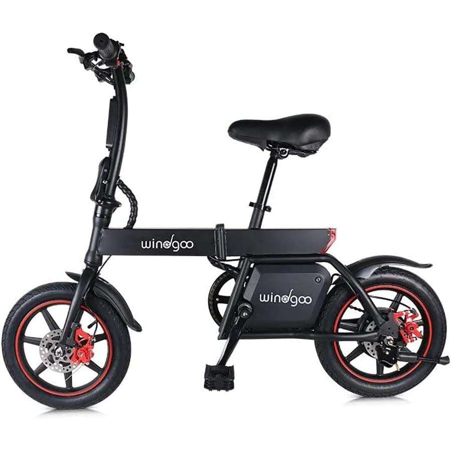 Windgoo B20 Electric Bike Black SkateHut