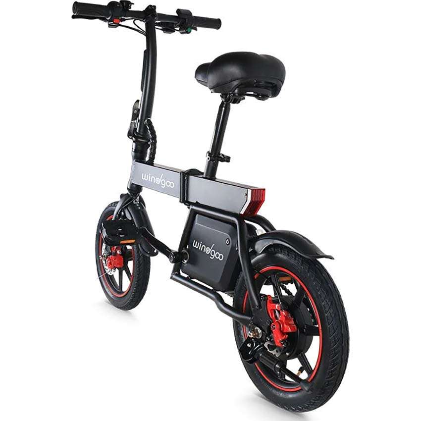 Windgoo B20 Electric Bike Black SkateHut