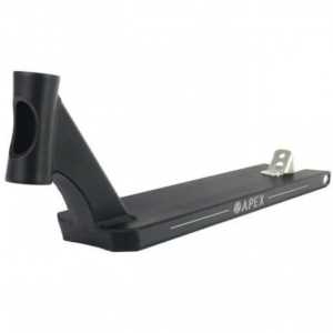 Apex Pro Peg Cut Scooter Deck - Black 20.1" x 5"
