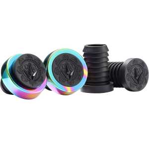 Blunt Halo Scooter Bar Ends - Oil Slick