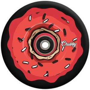Chubby Devil Doughnut 110mm Scooter Wheel - Red