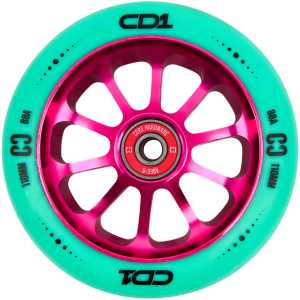 CORE CD1 110mm Scooter Wheel - Teal/Pink
