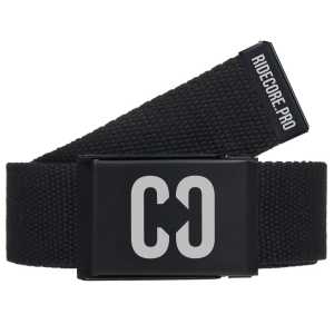 CORE Stretch Webbing Clamp Belt - Black/Black