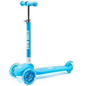 CORE Kids Foldy Light Up Folding Scooter - Blue