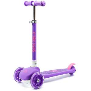 CORE Kids Foldy Light Up Folding Scooter - Purple