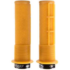 DMR Brendog DeathGrip Thin Flanged Mountain Bike Grips - Gum