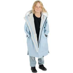 Dryrobe Kids Advance Long Sleeve Changing Robe - Ice Blue