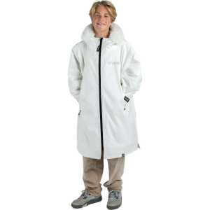 Dryrobe Kids Advance Long Sleeve Changing Robe - White/Grey