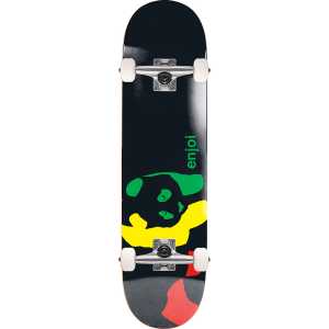 Enjoi Rasta Panda Complete Skateboard 8"