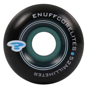 Enuff Corelite Black Skateboard Wheels - Blue