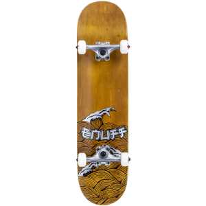 Enuff Big Wave Complete Skateboard - Brown/Silver 8''
