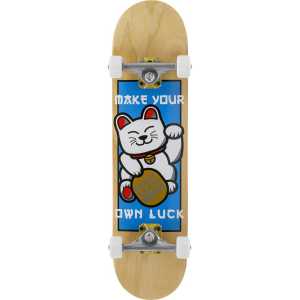 Enuff Lucky Cat Complete Skateboard - Natural 8"