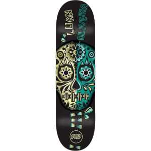 Flip Blacklight Skateboard Deck - Luan 8.13