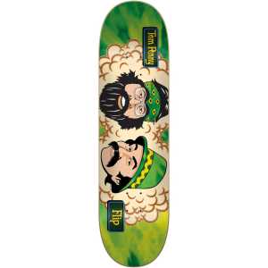 Flip Tom Friends Skateboard Deck - Green Room 8.25''