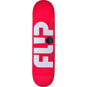 Flip Skateboard Deck - Red 8"