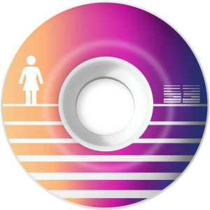 Girl Future OG Staple Skateboard Wheels - 53mm