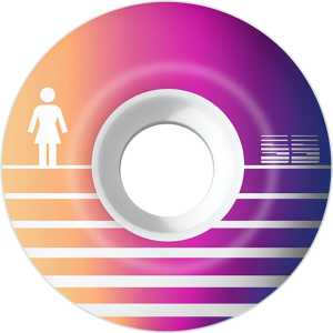 Girl Future OG Staple Skateboard Wheels - 55mm