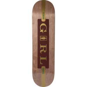 Girl Serif Skateboard Deck - Davis 8.25"