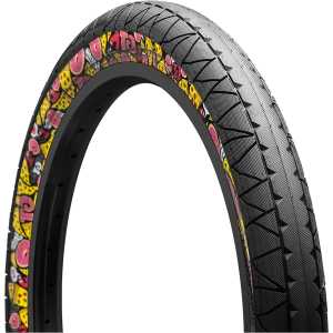 GT Pool 20" BMX Tyre - Junk Food/Black