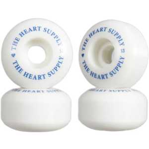 The Heart Supply Clean Heart Skateboard Wheels - Blue 53mm