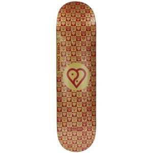 The Heart Supply Chris Chann Trinity Gold Foil w/ Raised Ink Skateboard Deck 8"
