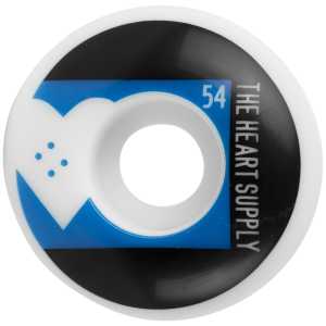 The Heart Supply Even Skateboard Wheels - Royal Blue 54mm